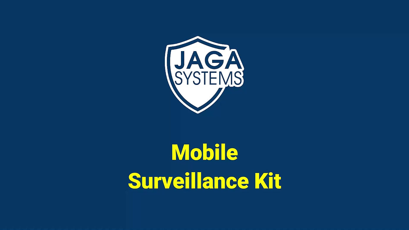 JAGA radar - mobile surveillance kit